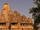Typical Khajuraho temple design, five parts.